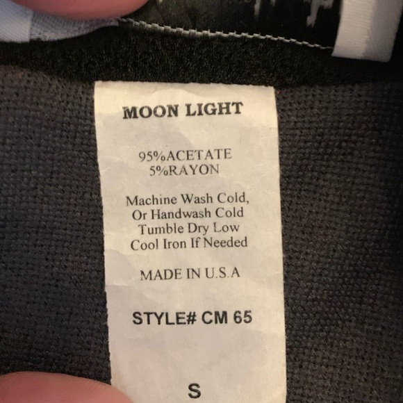 Moonlight Y & S Fashion floral jacket mixed fabrics patchwork style #65 size sm - Picture 9 of 9